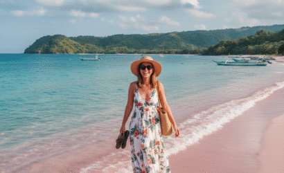 Pink beach tour Lombok